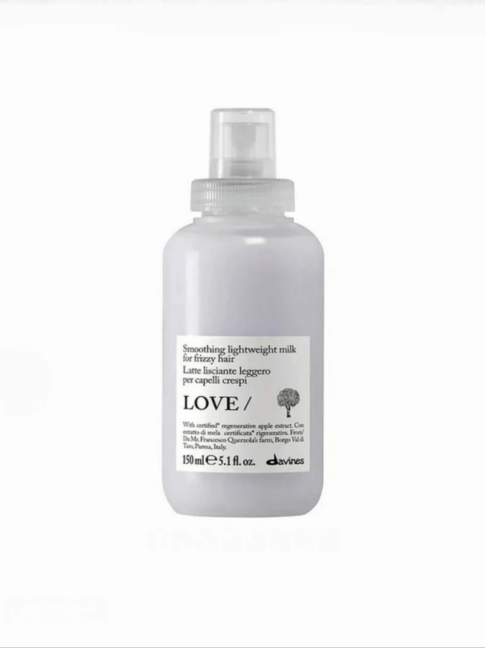 Davines LOVE Smoothing Lightweight Milk for Frizzy Hair 150ml - NEW Retail $33